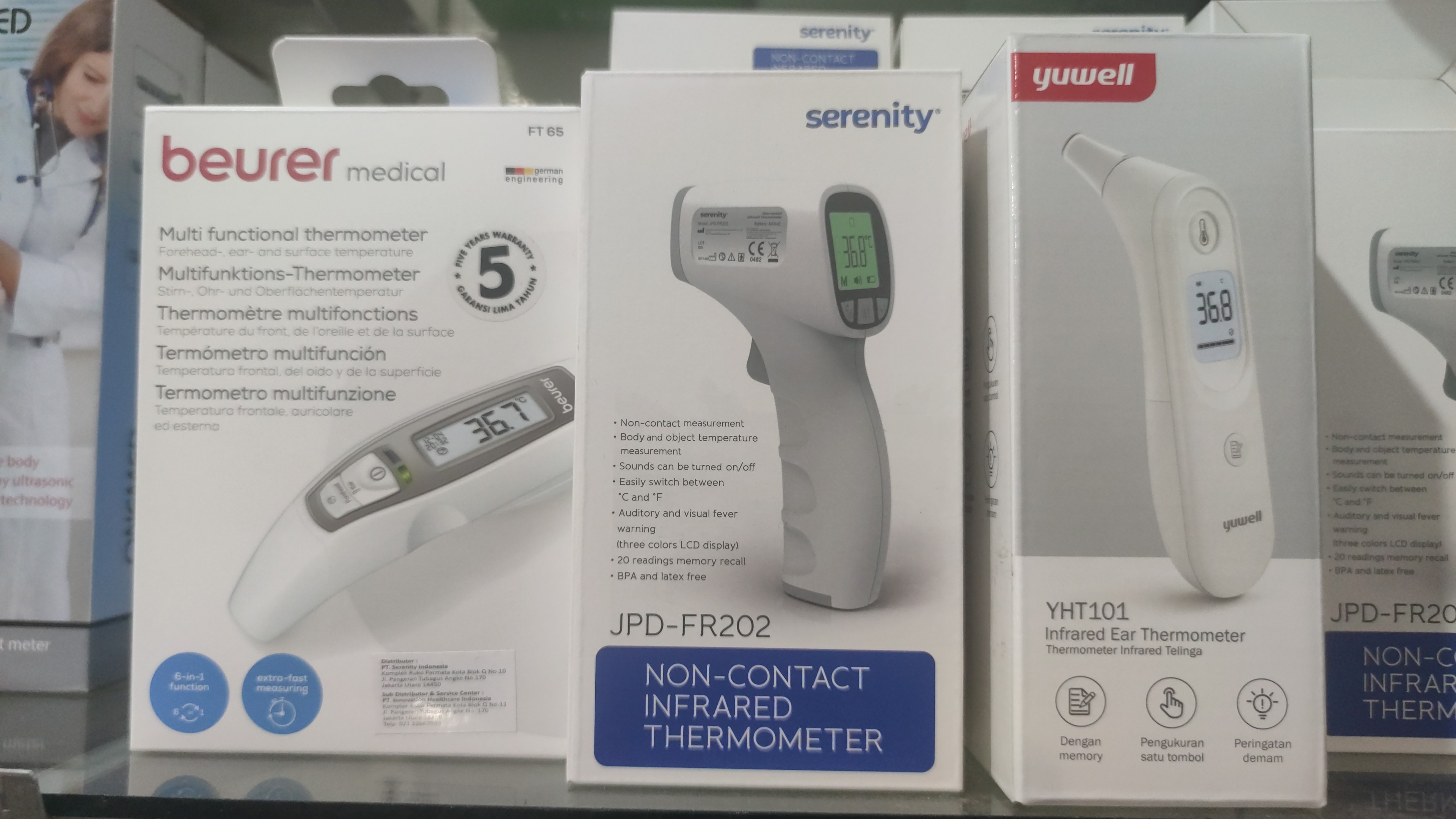 TERMOMETER DIGITAL INFRARED