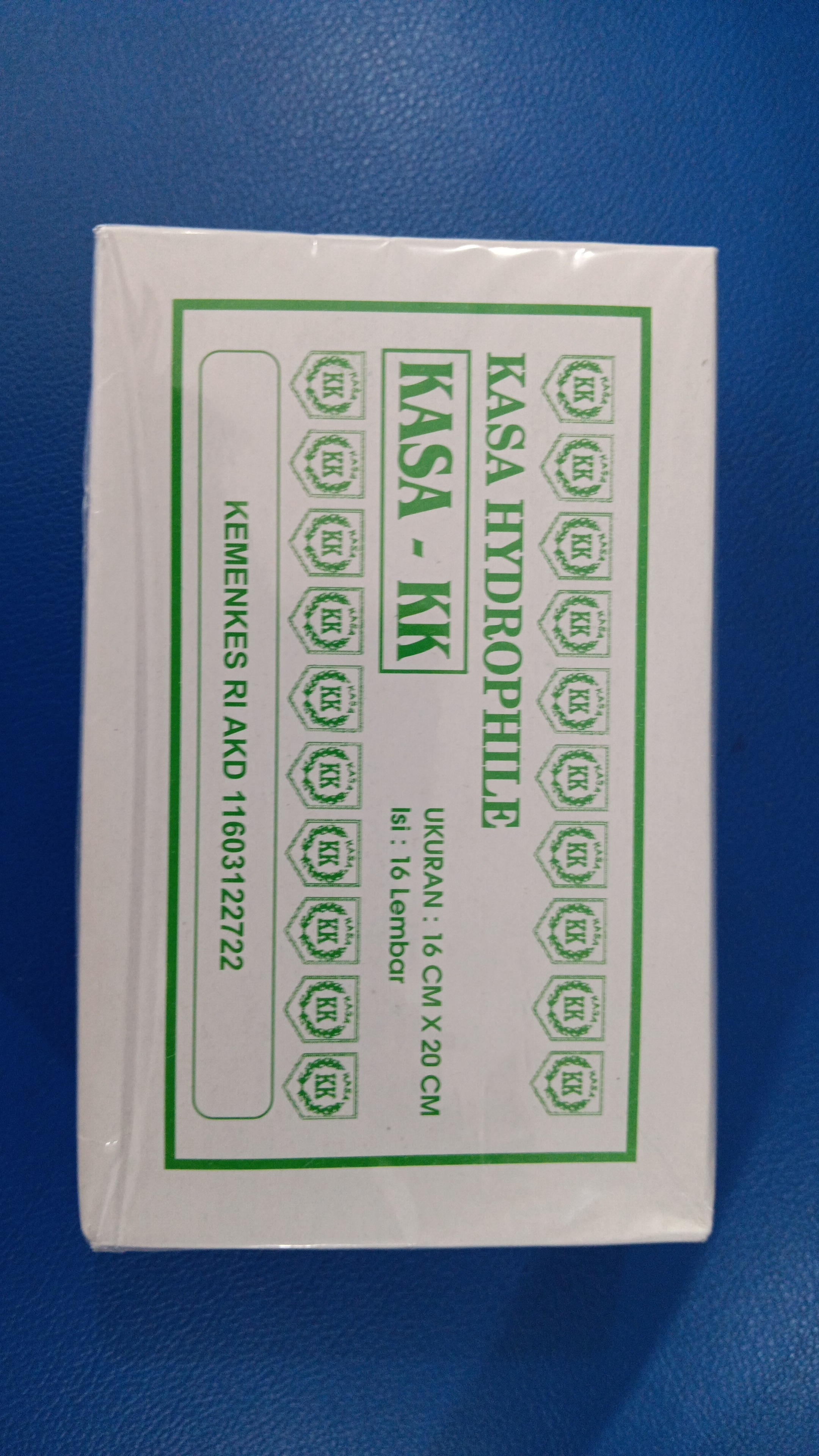 KASA STERIL KK 16X20